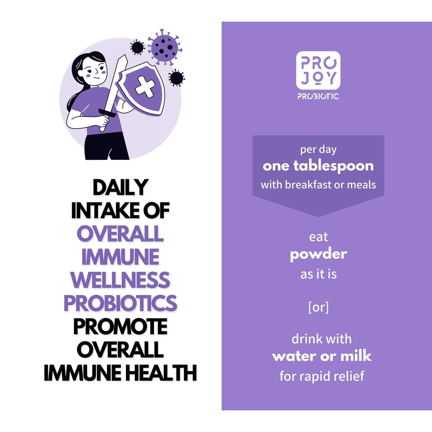 Projoy Overall Immune Wellness Probiotics