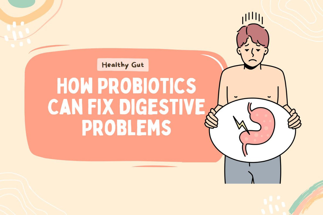 The Ultimate Guide to Fixing Digestive Problems with Probiotics: Symptoms, Causes, and Treatment