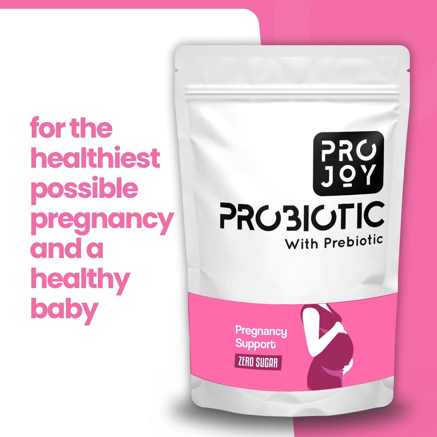 Projoy Pregnancy Support Probiotic with Prebiotics