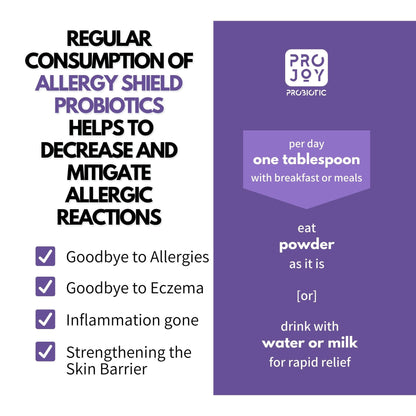 Projoy Allergy Relief Probiotic with Prebiotics