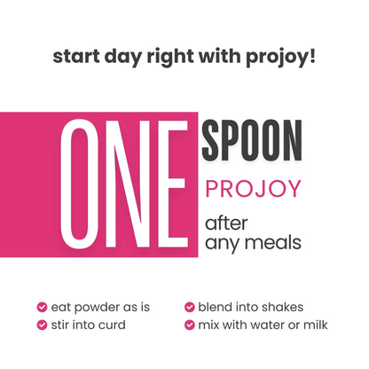 Projoy Probiotic for Women's Wellness with Prebiotics