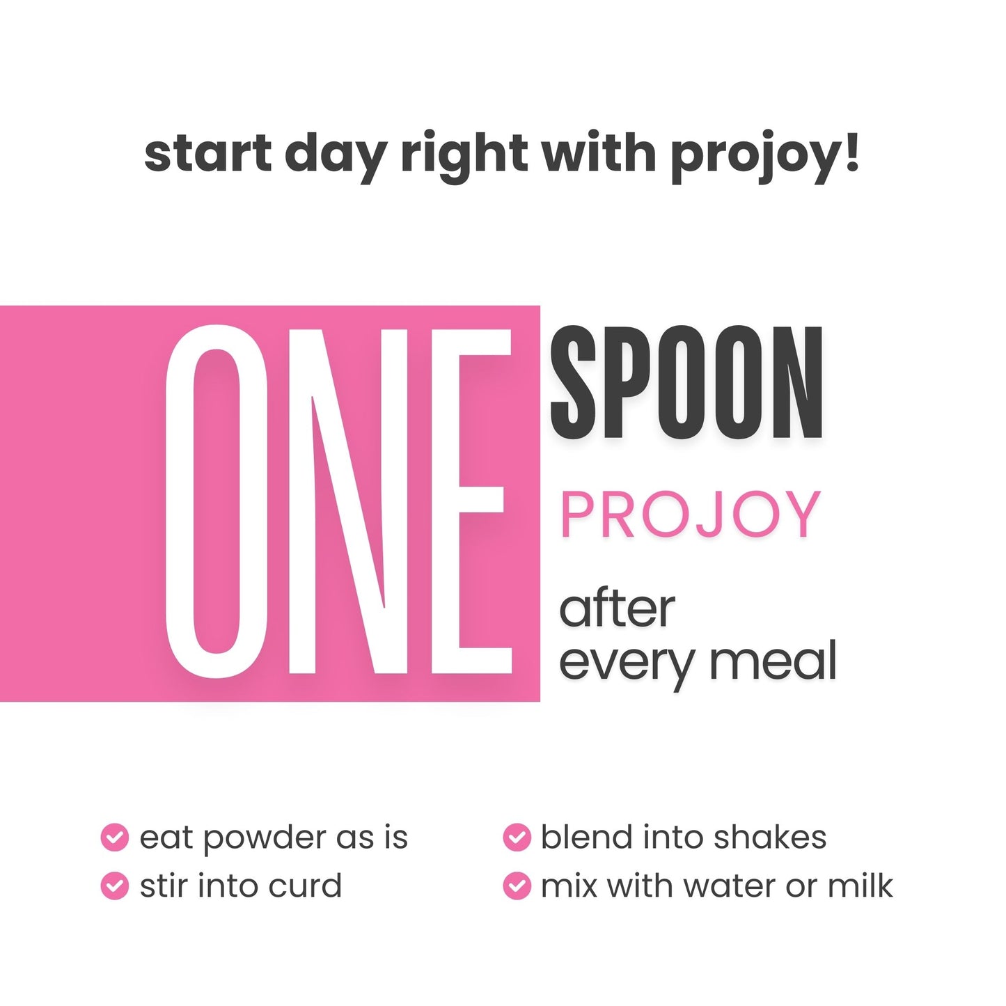 Projoy Pregnancy Support Probiotic with Prebiotics