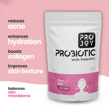 Projoy Clear Skin Probiotic with Prebiotics