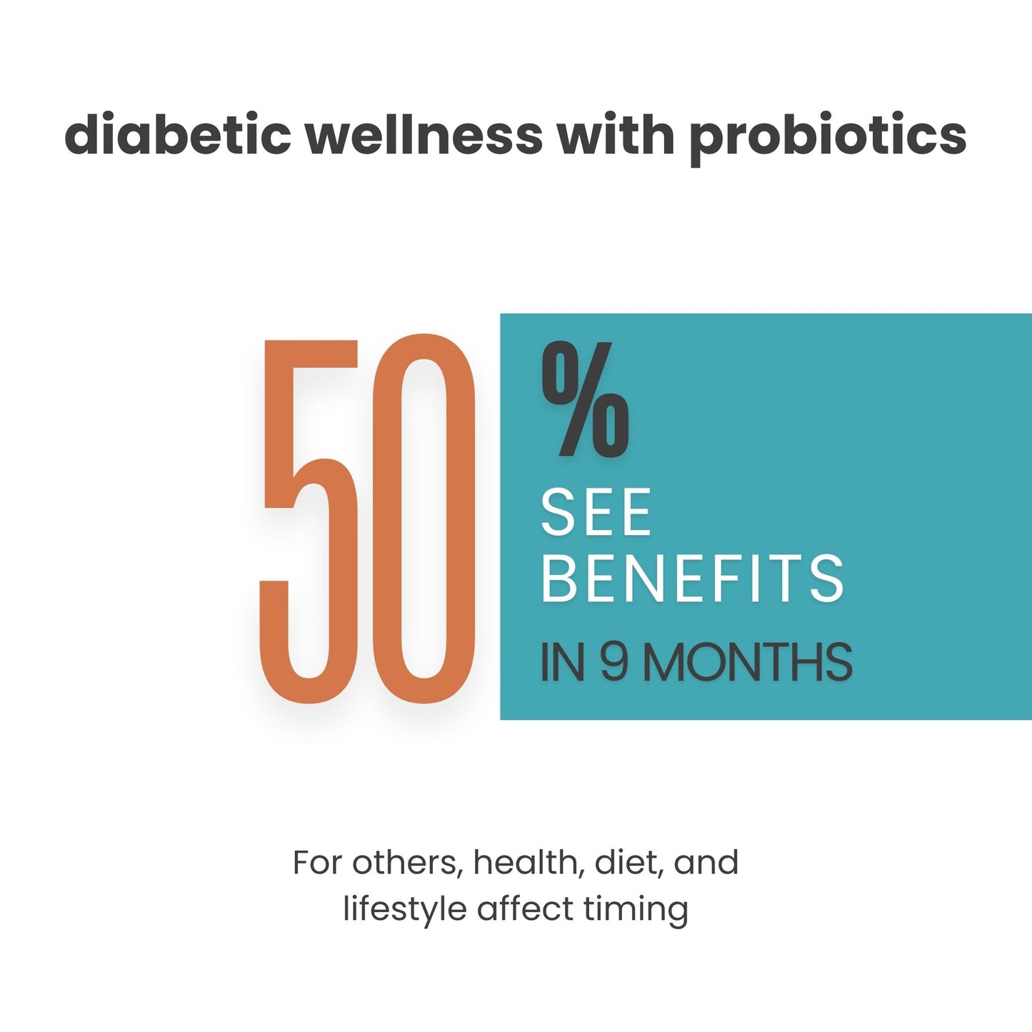 Projoy Diabetic Care Probiotic with Prebiotics