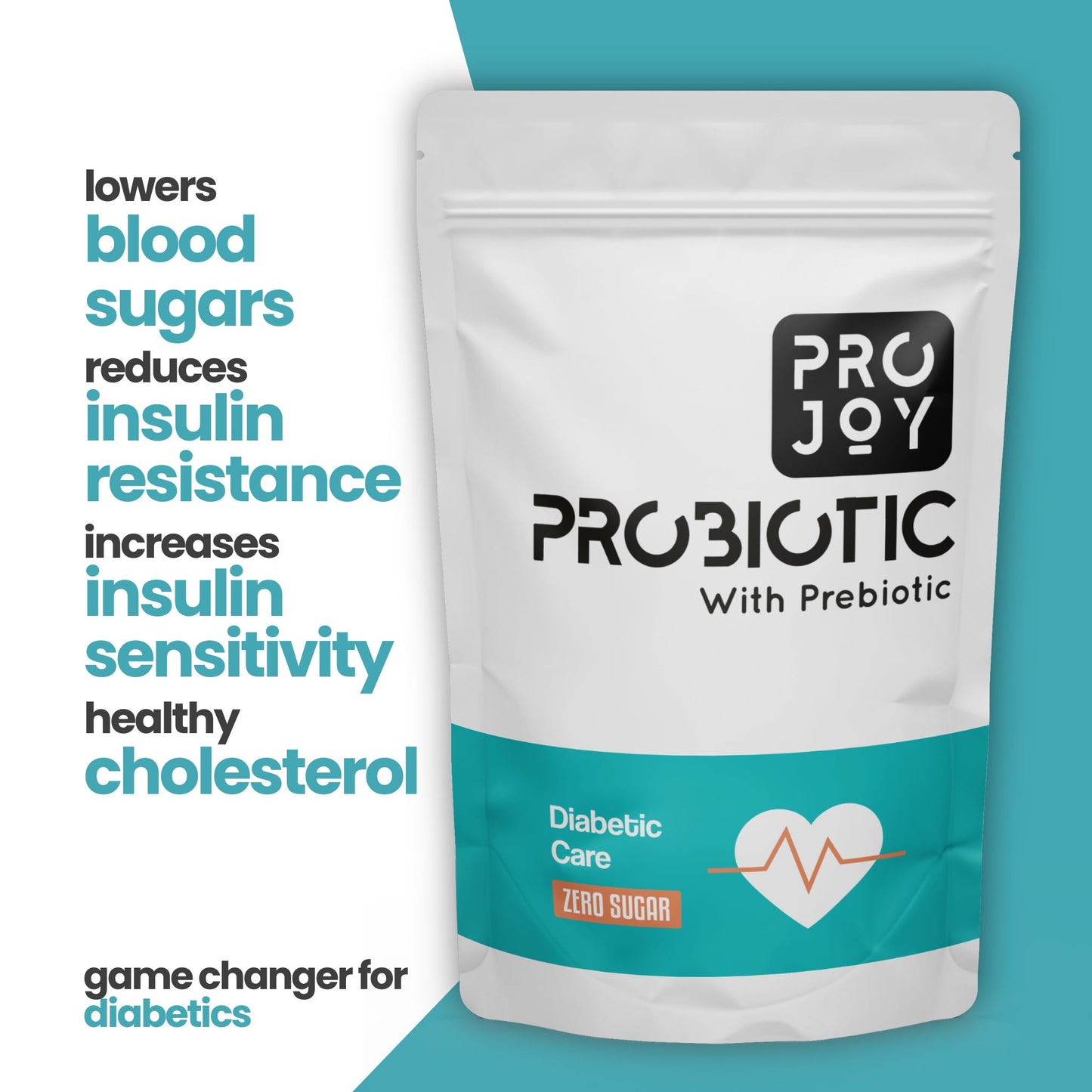 Projoy Diabetic Care Probiotic with Prebiotics