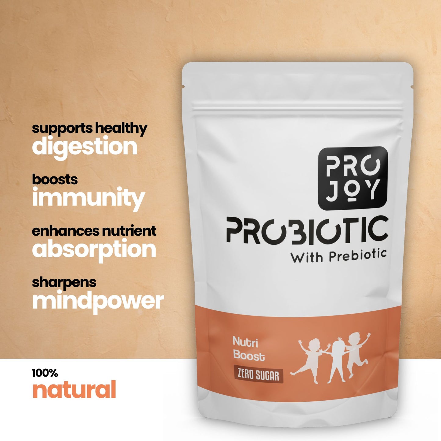 Projoy Kids NutriBoost Probiotic with Prebiotics