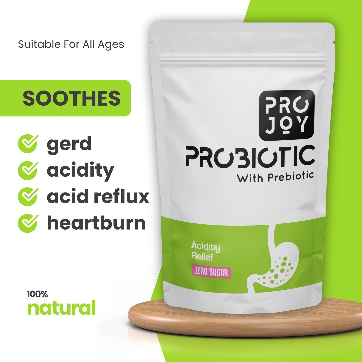 Projoy Acidity Relief Probiotic with Prebiotics