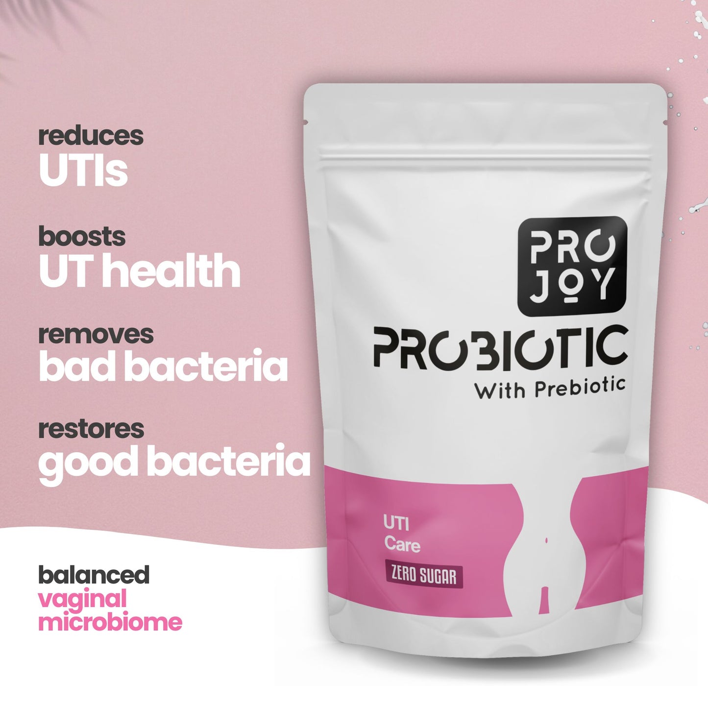 Projoy UTI Care Probiotic with Prebiotics